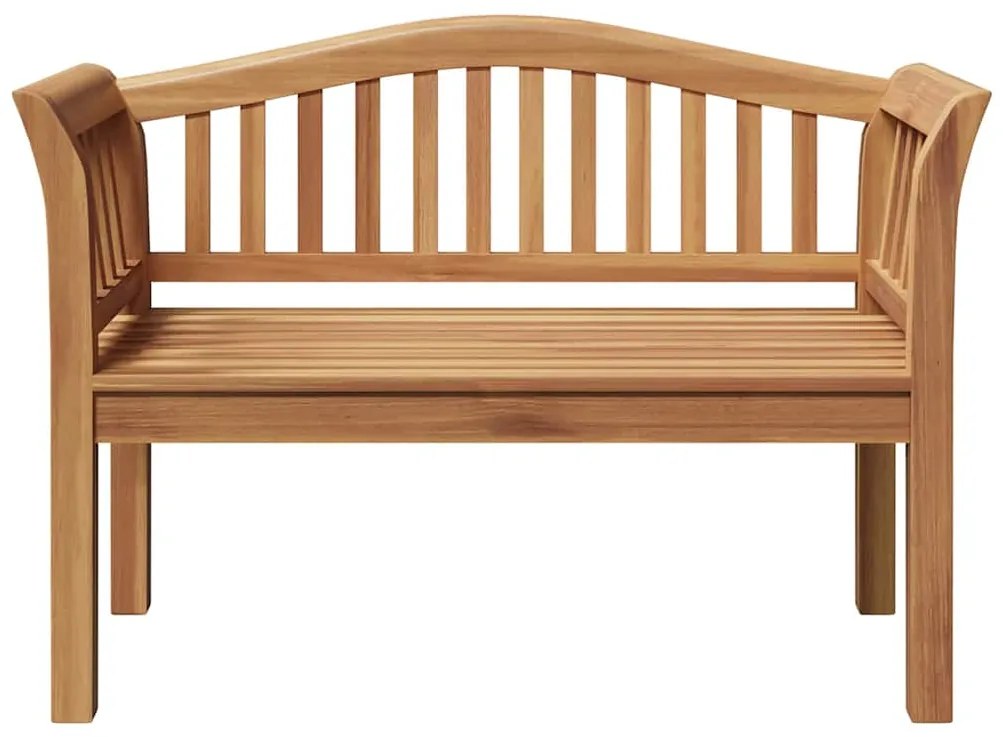 Banco de Jardim 120x53.5x85 cm Madeira Sólida de Teca