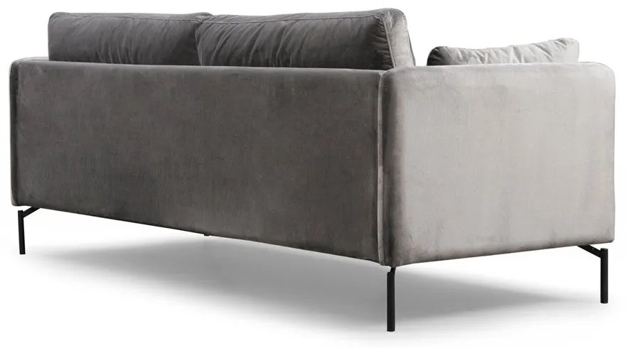 Sofá de 3 Lugares Sino – Cinzento – 217 cm x 87 cm x 90 cm