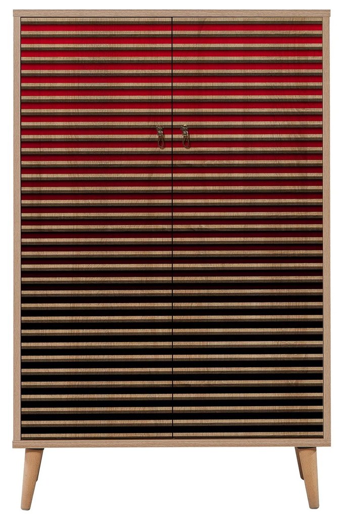 Armário Multiuso Multibox – Carvalho Sonoma – 80x127x36 cm