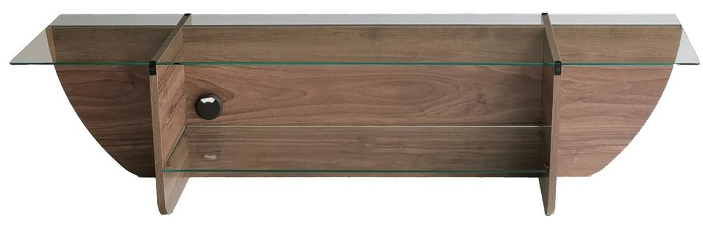 TV Stand Lily – Walnut – 158 cm x 40 cm x 35 cm