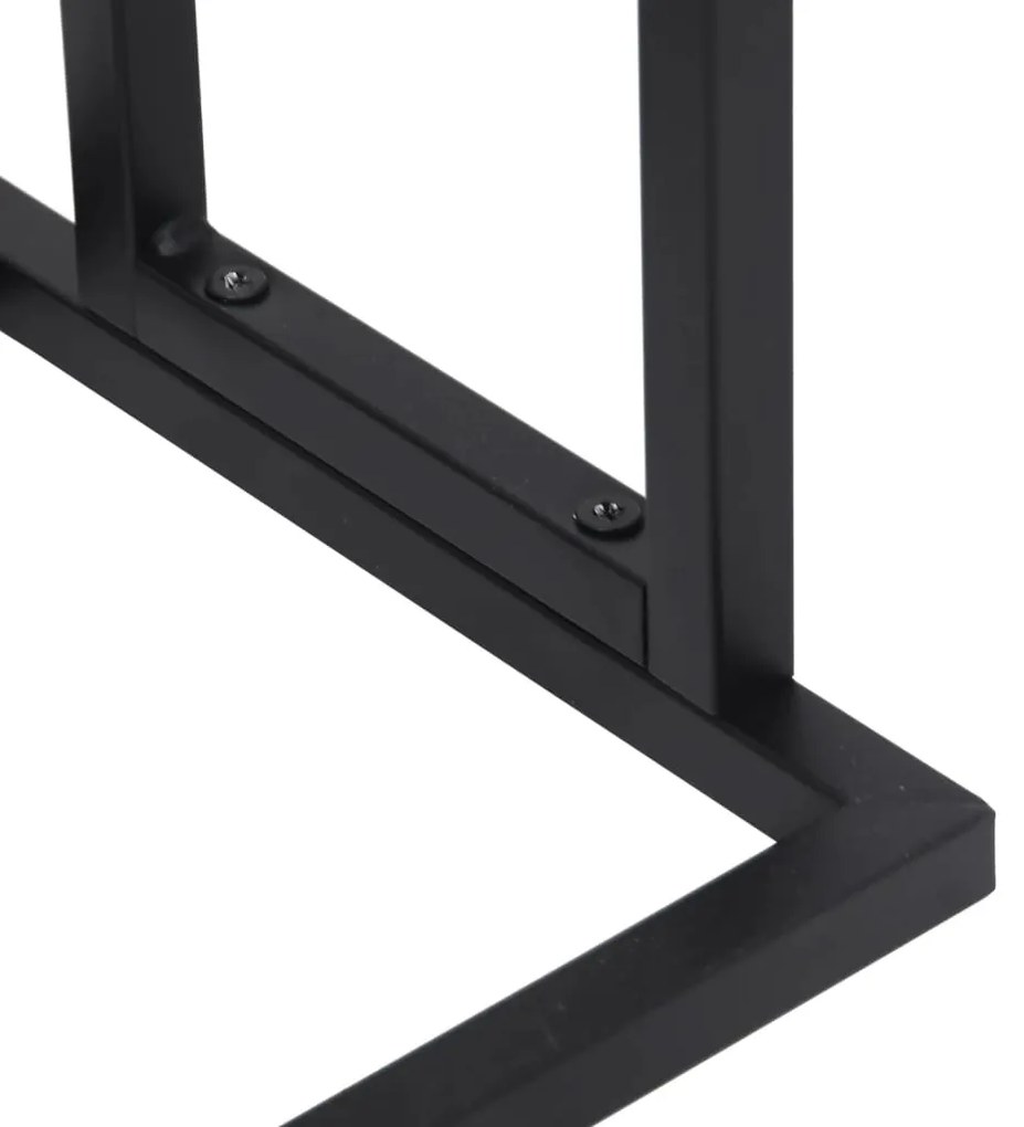 Toalheiro independente 48x24x78,5 cm ferro preto