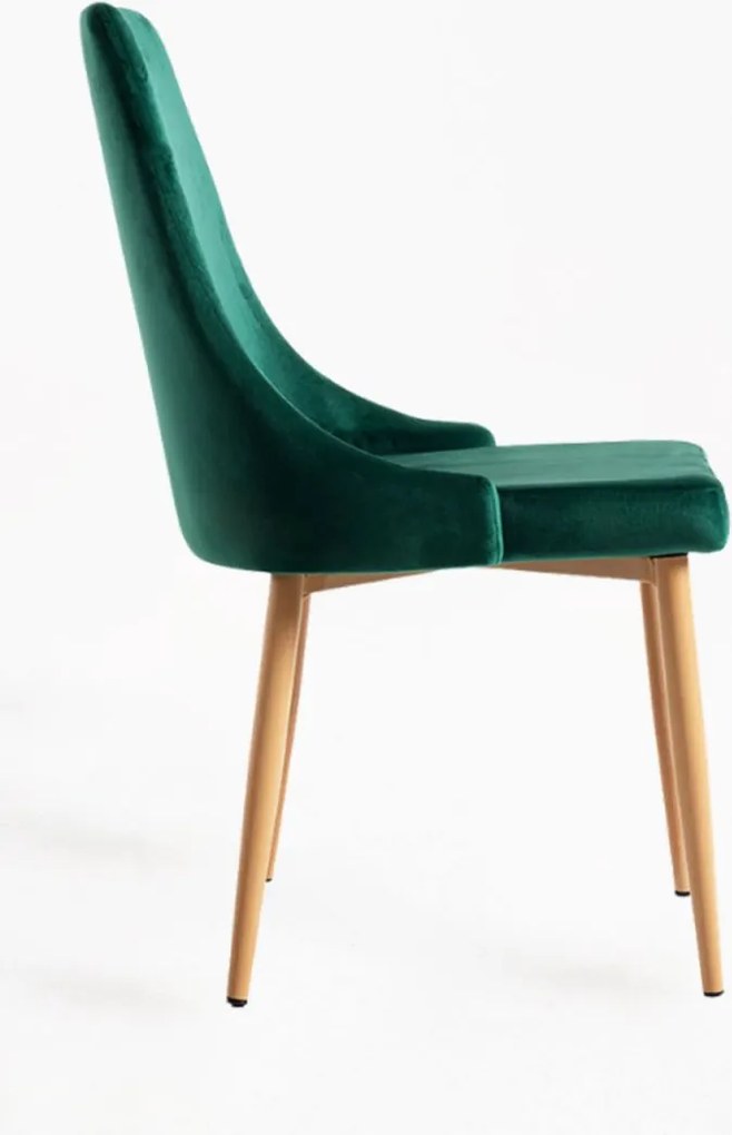 Pack 6 Cadeiras Stoik Wood - Verde