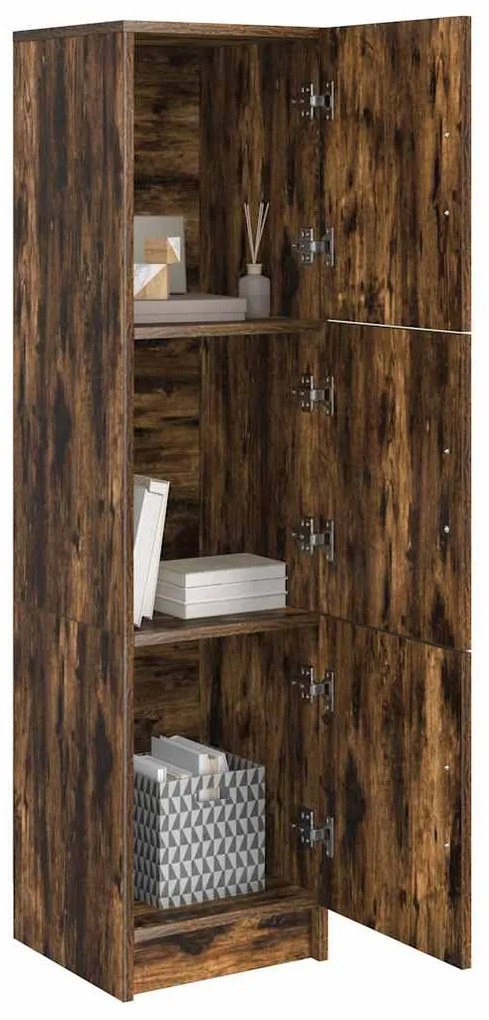 Sideboard Fumado de Carvalho Carvalho Fumado Madeira Grande