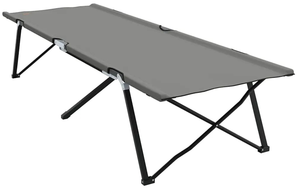 Cama Dobrável com Saco de Transporte Cinza 600D