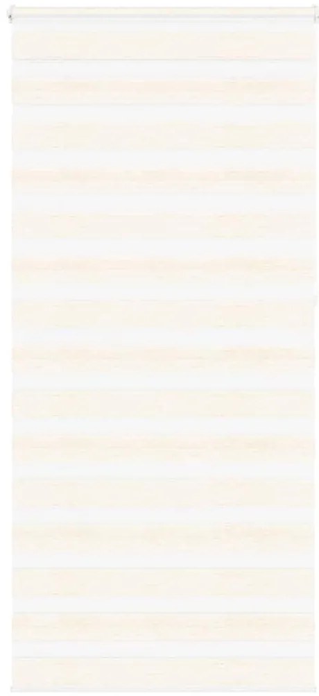 vidaXL Cortina de zebra 115x230 cm largura do tecido 110,9cm poliéster