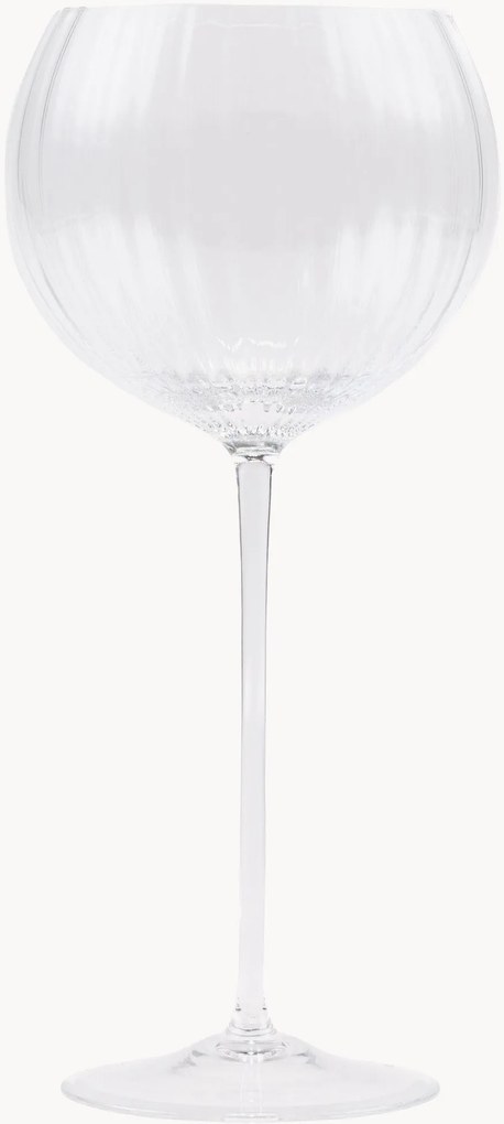 Copos de vinho tinto artesanais Lyon, conjunto de 2