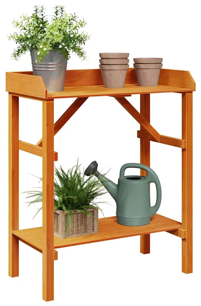 Mesa de Jardinagem em Acácia - 75x40x90 cm em Madeira Sólida