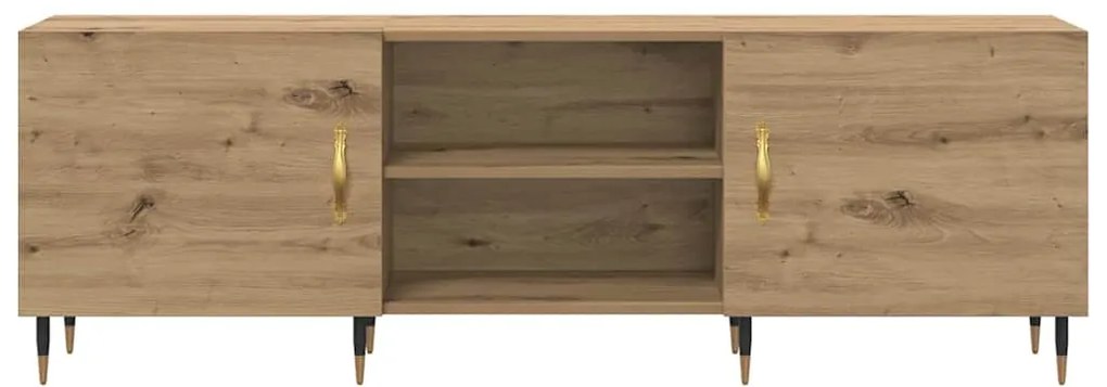 Gabinete para TV carvalho artisiano 150 x 30 x 50 cm