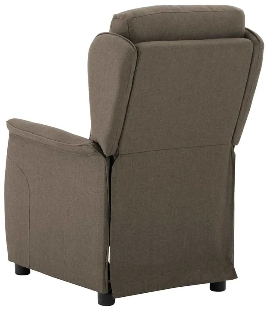 Cadeira Reclinável Taupe Tecido