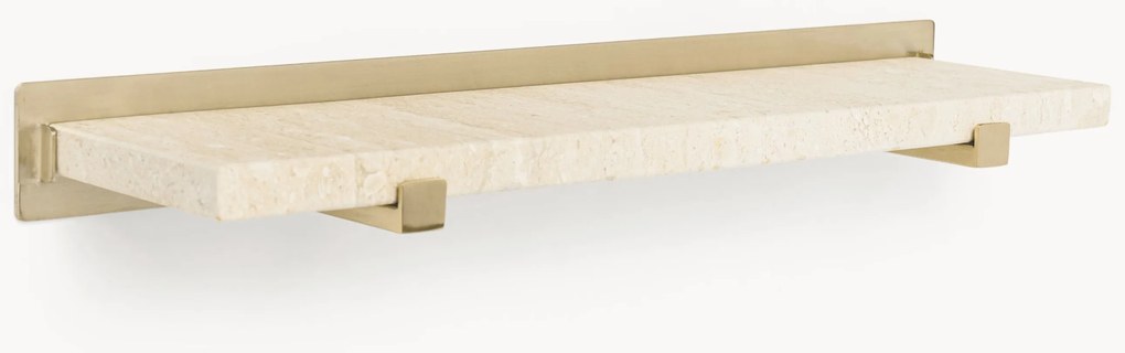 Prateleira de parede em mármore Ally, L 60 cm