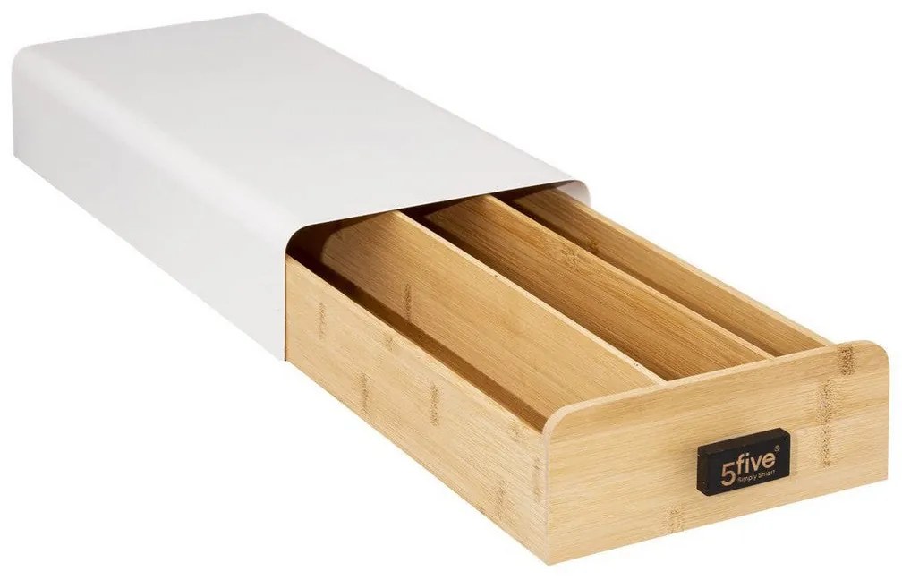 Organizador de Cápsulas de Café 5five Blanc Kitchen (38 x 17,8 x 7,3 cm)