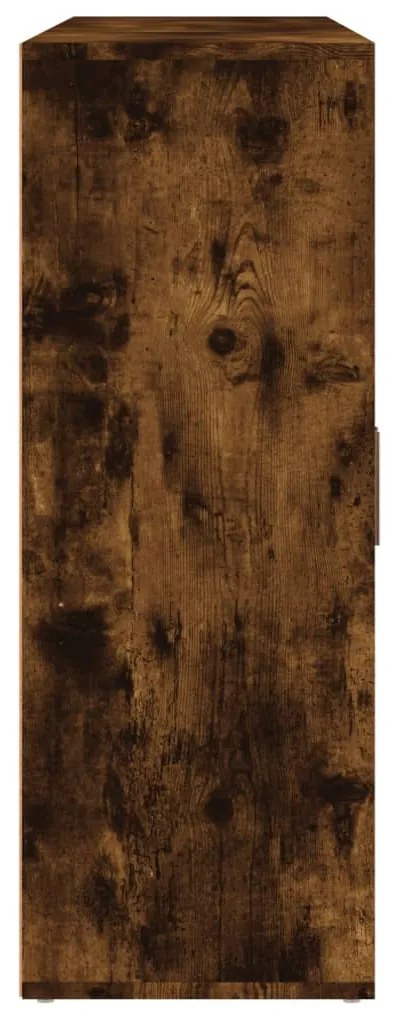 Aparadores 3 pcs 60x31x84 cm derivados madeira carvalho fumado