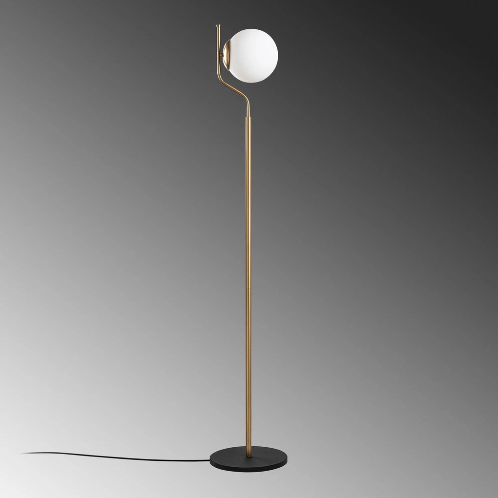 Candeeiro de Pé Tulip – Dourado – 30 x 30 x 168 cm