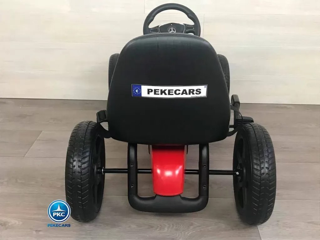 KART A PEDAIS Crianças MERCEDES Vermelho