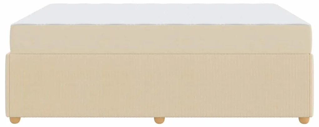 Estrutura da Cama Outros Creme 160 x 200 cm tecido