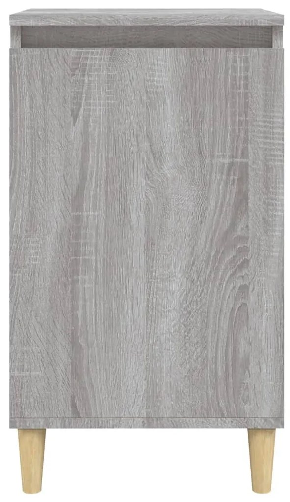 Mesas de cabeceira 2pcs 40x35x70 cm deriv. madeira cinza sonoma