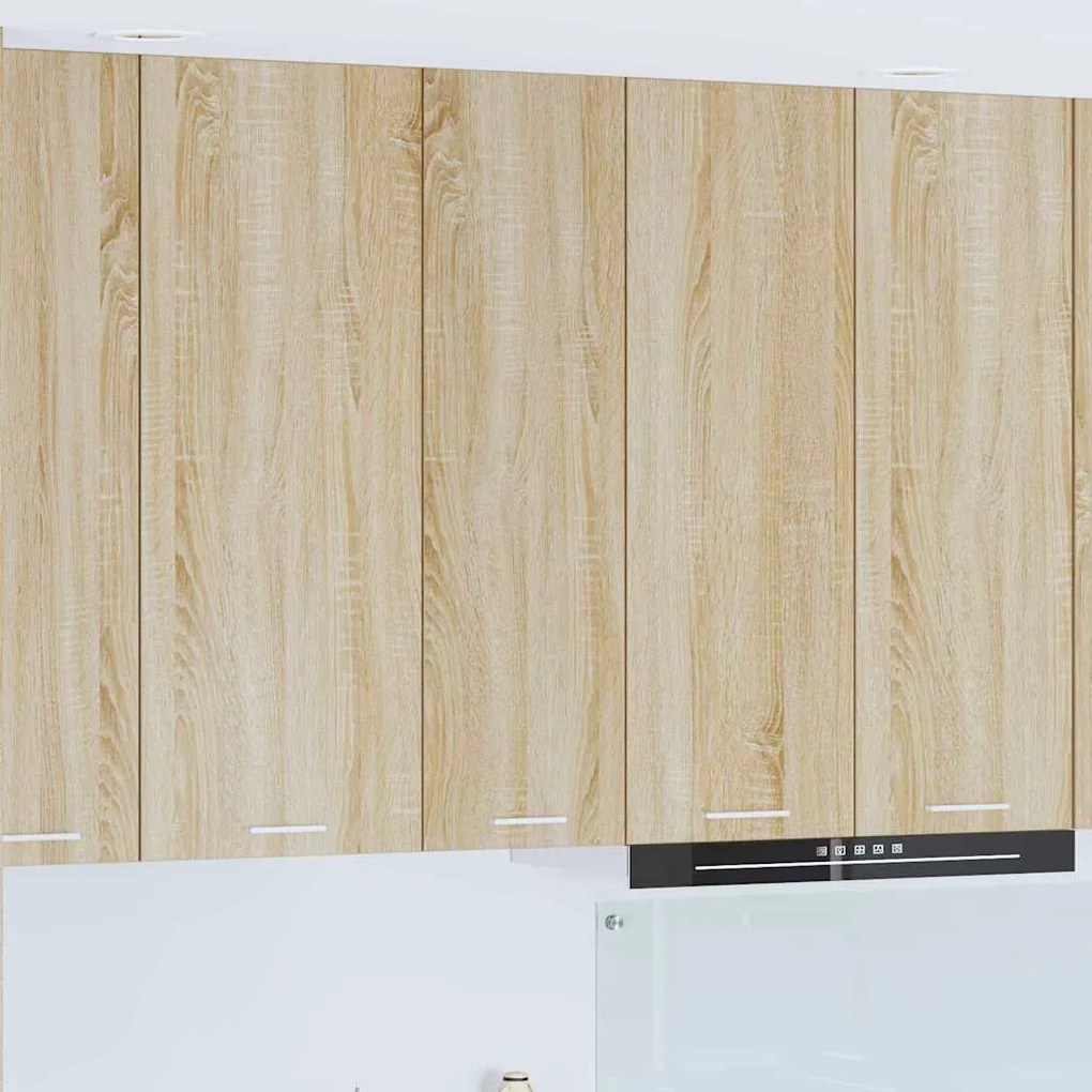 vidaXL Armário suspenso com porta Carvalho Sonoma 30 x 31 x 100 cm