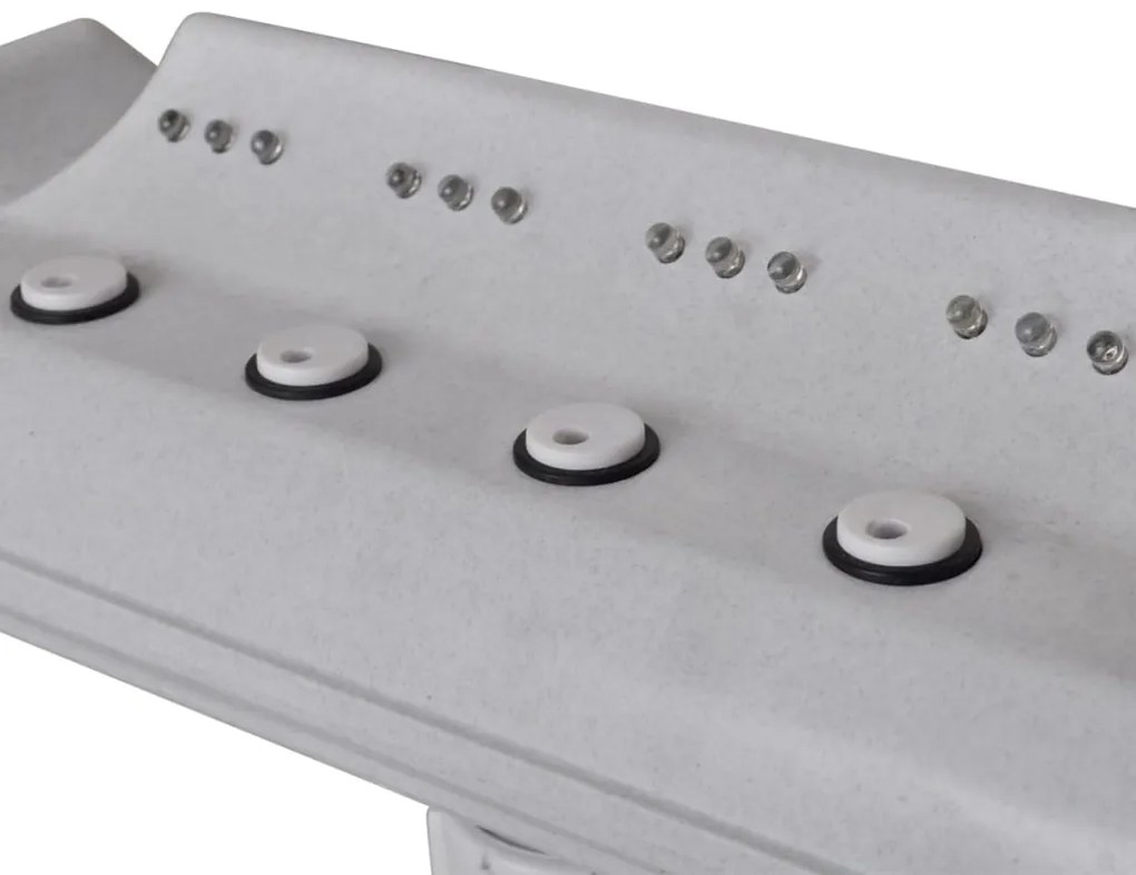 Cascata de chafariz para piscina com LED