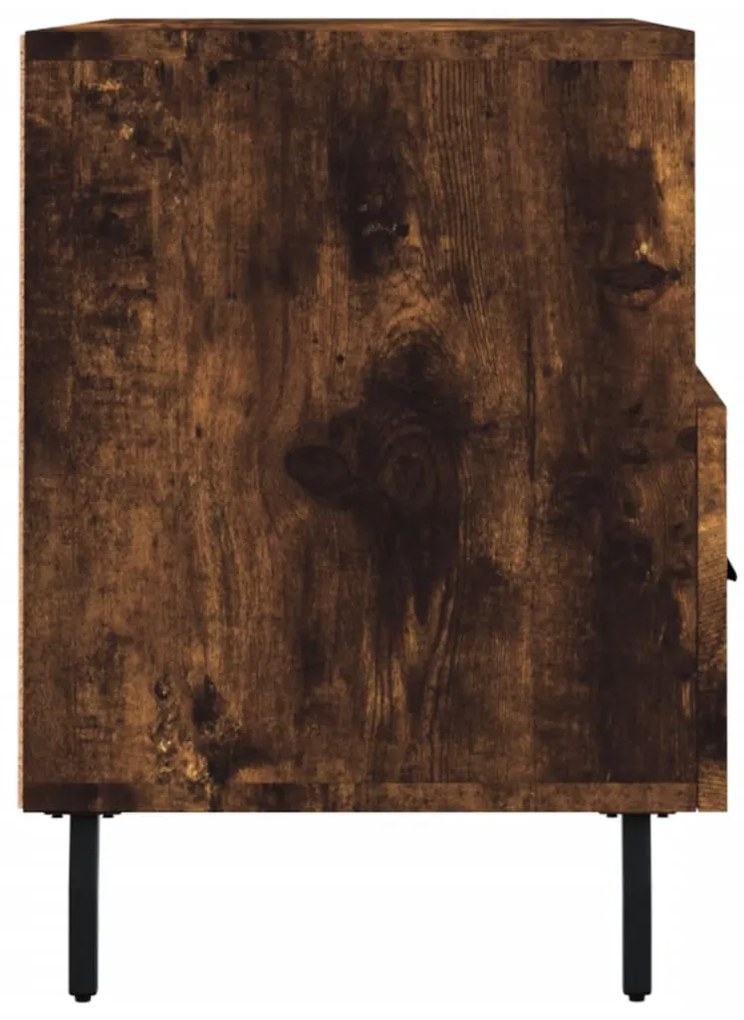 Móvel de TV 80x36x50 cm derivados de madeira carvalho fumado