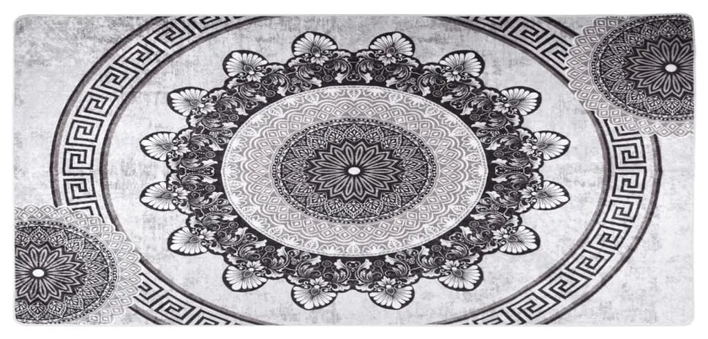 Tapete lavável antiderrapante 80x300 cm multicor
