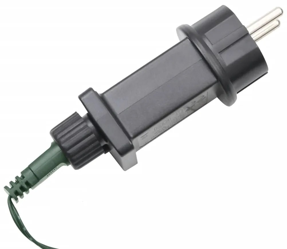 Árvore de Natal LED no mastro 3000 LEDs Branco Frio 800 cm