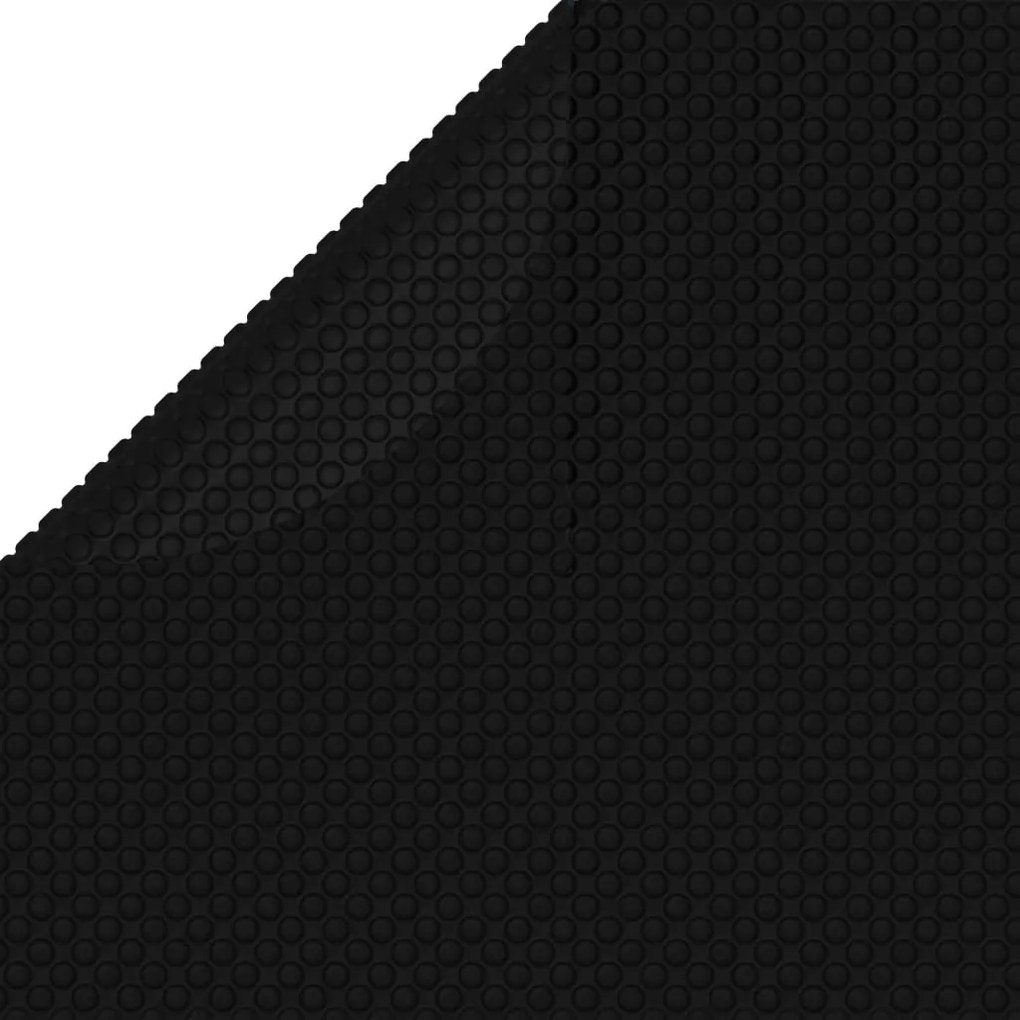 Cobertura para piscina 417 cm PE preto