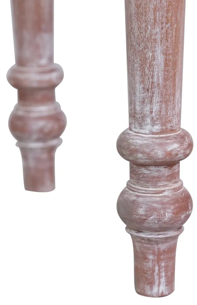 Secretária 115x50x78 cm madeira de mogno maciça