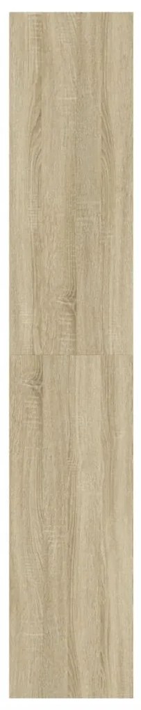 Sapateira 4 gavetas articuladas 80x34x187,5 cm carvalho sonoma