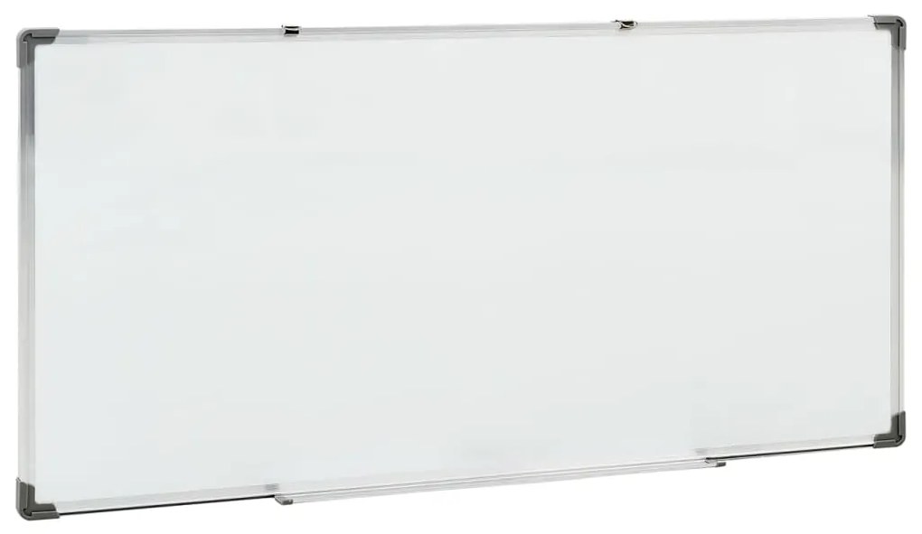 Quadro magnético 110x60 cm aço branco