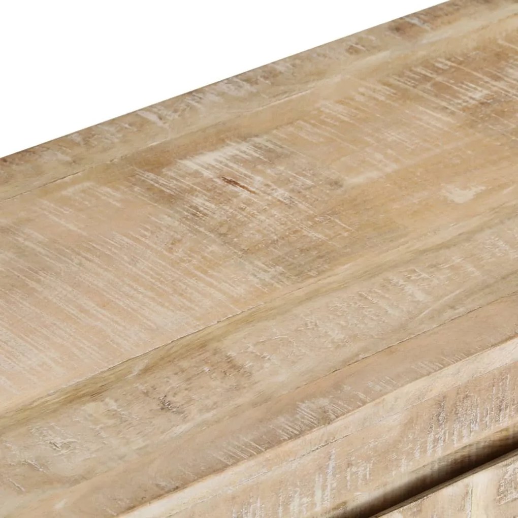 Móvel de TV 110x35x46 cm madeira de mangueira maciça