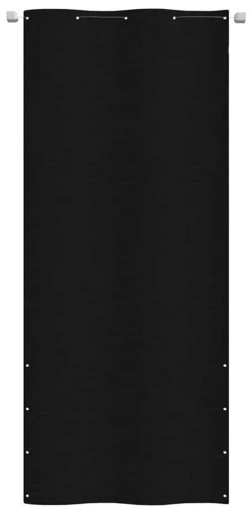 Tela de varanda 100x240 cm tecido oxford preto