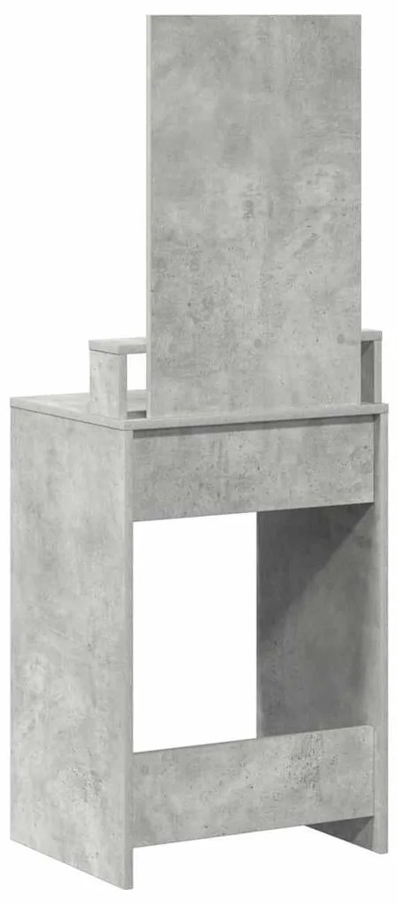Tocador vidaXL com Gavetas Cinzento Betão 50x41x140 cm
