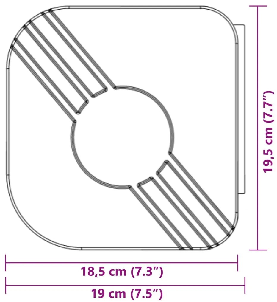 Toldo retrátil 4x3 m tecido e alumínio antracite