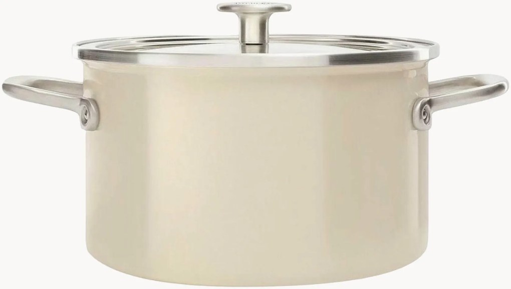 Panela com revestimento antiaderente com tampa Core Enamel