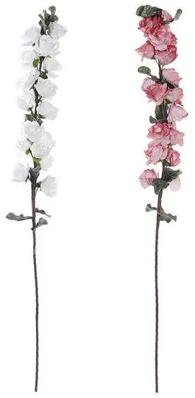 Flor Decorativa DKD Home Decor Cor de Rosa EVA (Acetato Vinílico Etileno) (2 pcs) (15 x 124 cm)