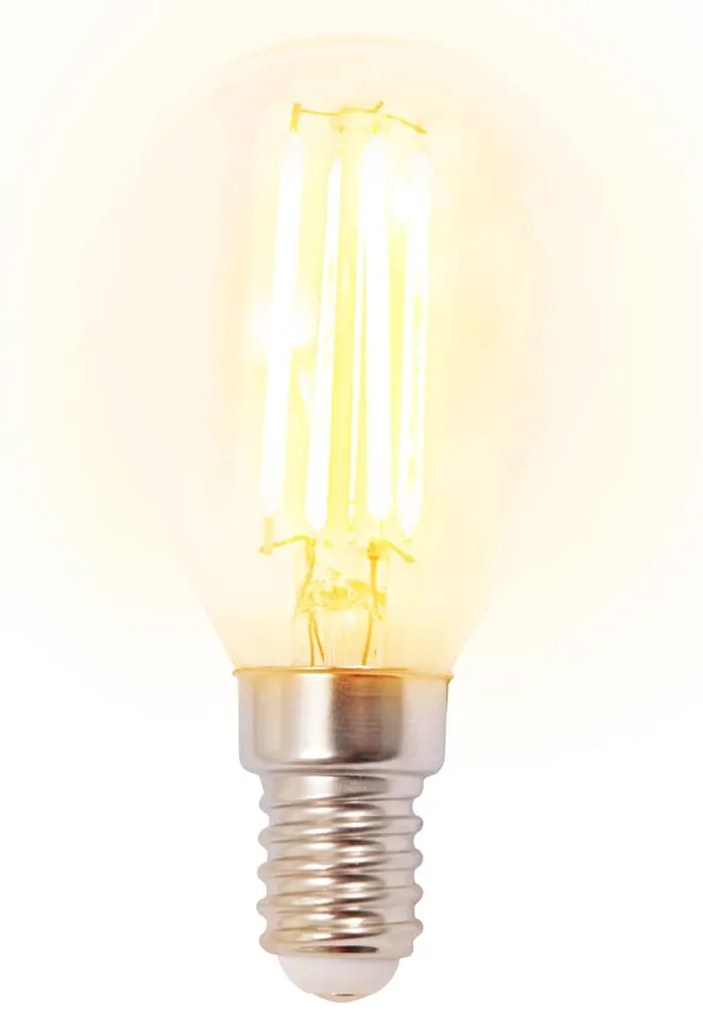Candeeiro de teto com 3 lâmpadas filamentos LED 12 W