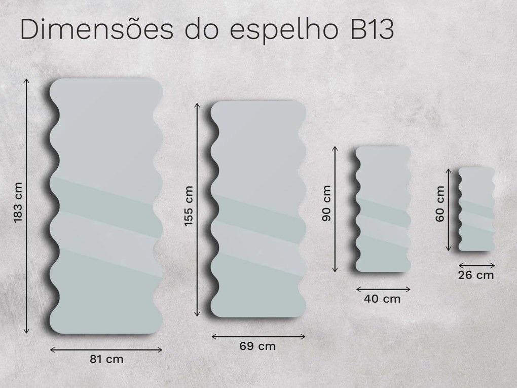 Espelho Base B13