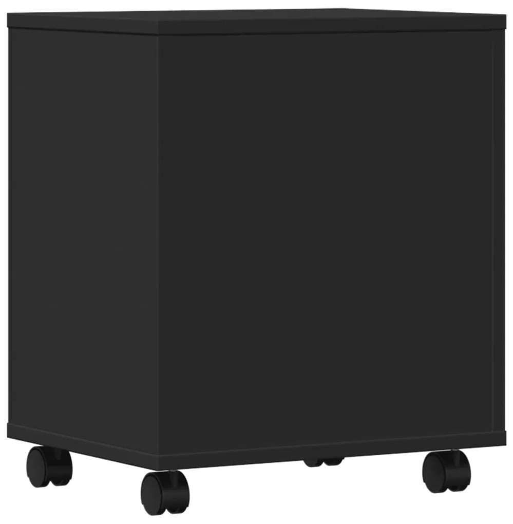 Suporte para impressora com rodas 41x32x48 cm preto