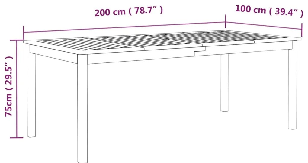 9 pcs conjunto de jantar para jardim acácia maciça cinzento