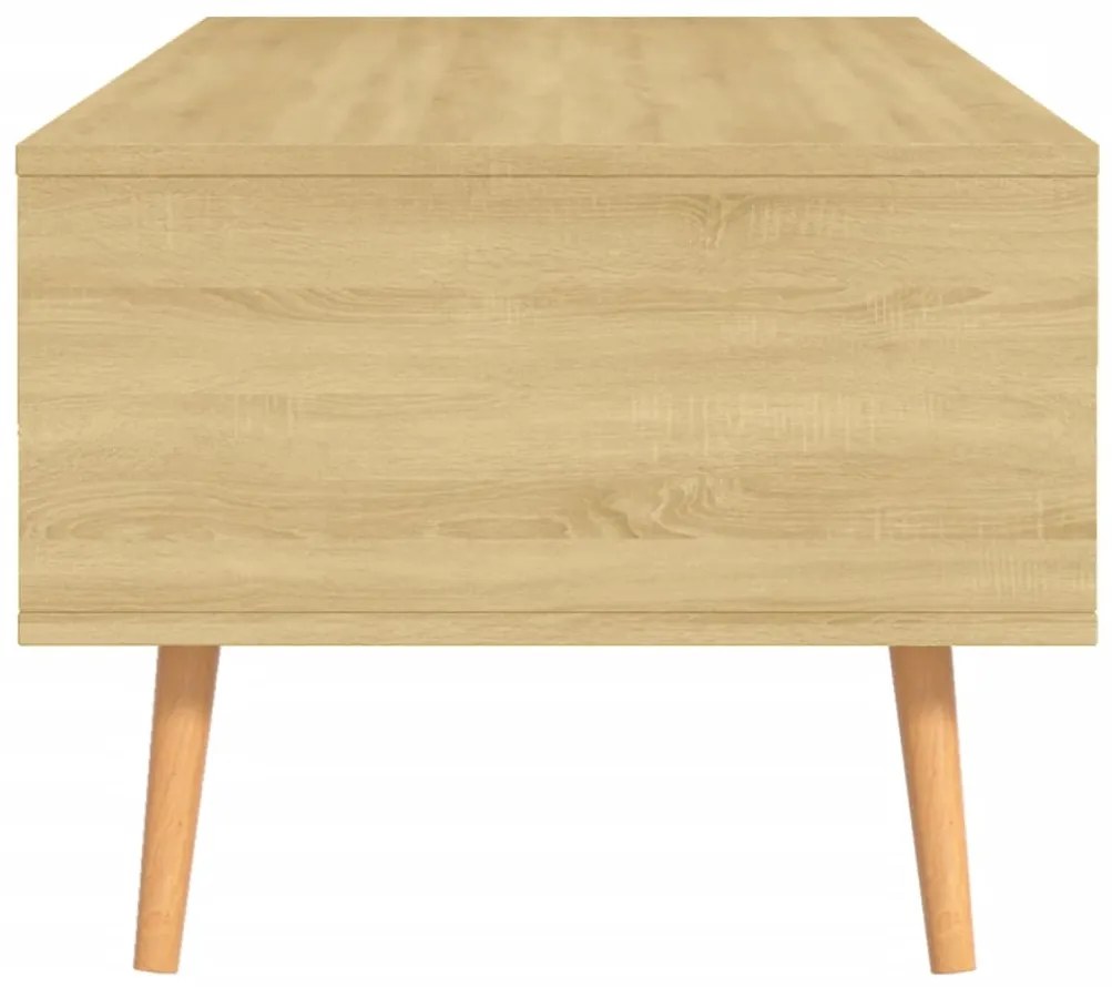 Mesa de centro 100x49,5x43 cm derivados madeira carvalho sonoma