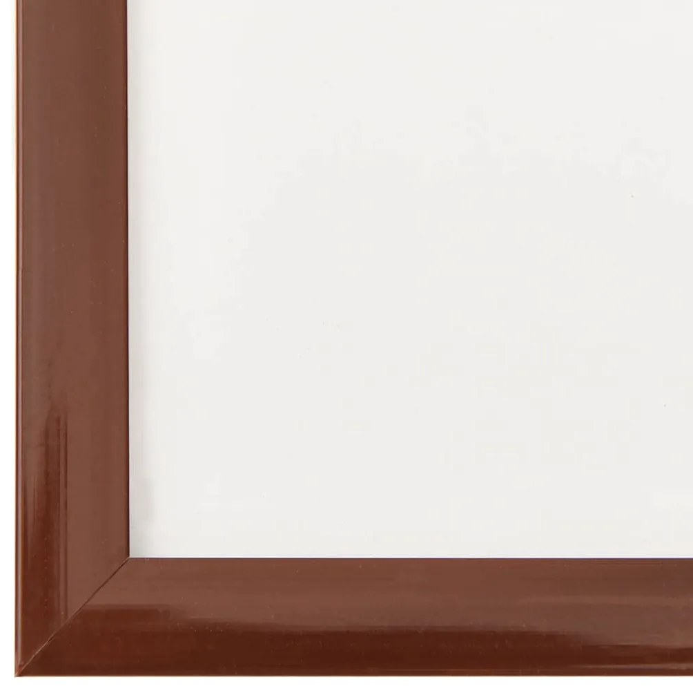 Molduras para parede ou mesa 5 pcs 59,4x84 cm MDF cor bronze