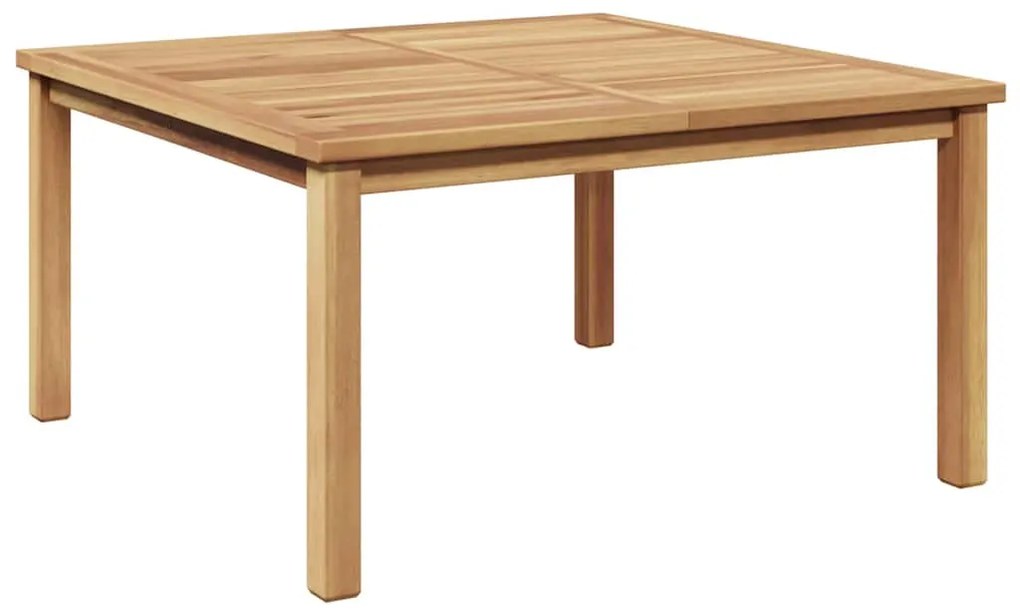 Mesa de centro Castanho 85 x 85 x 45 cm Madeira de teca sólida