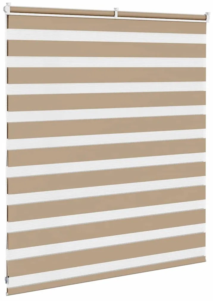Cortina de zebra 130x100 cm largura do tecido 125,9cm poliéster