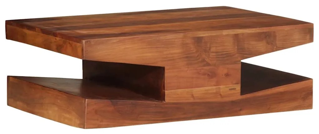 Mesa de centro 90x60x30 cm madeira de acácia maciça