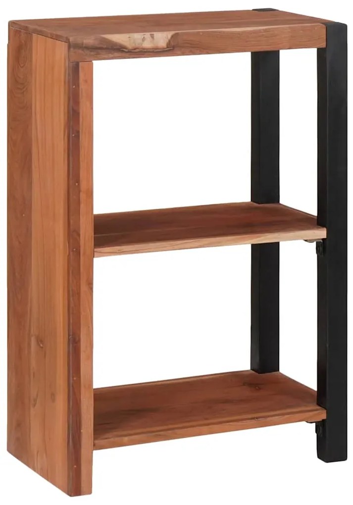 vidaXL Estante Castanho 50 x 30 x 75 cm Madeira Sólida de Acácia