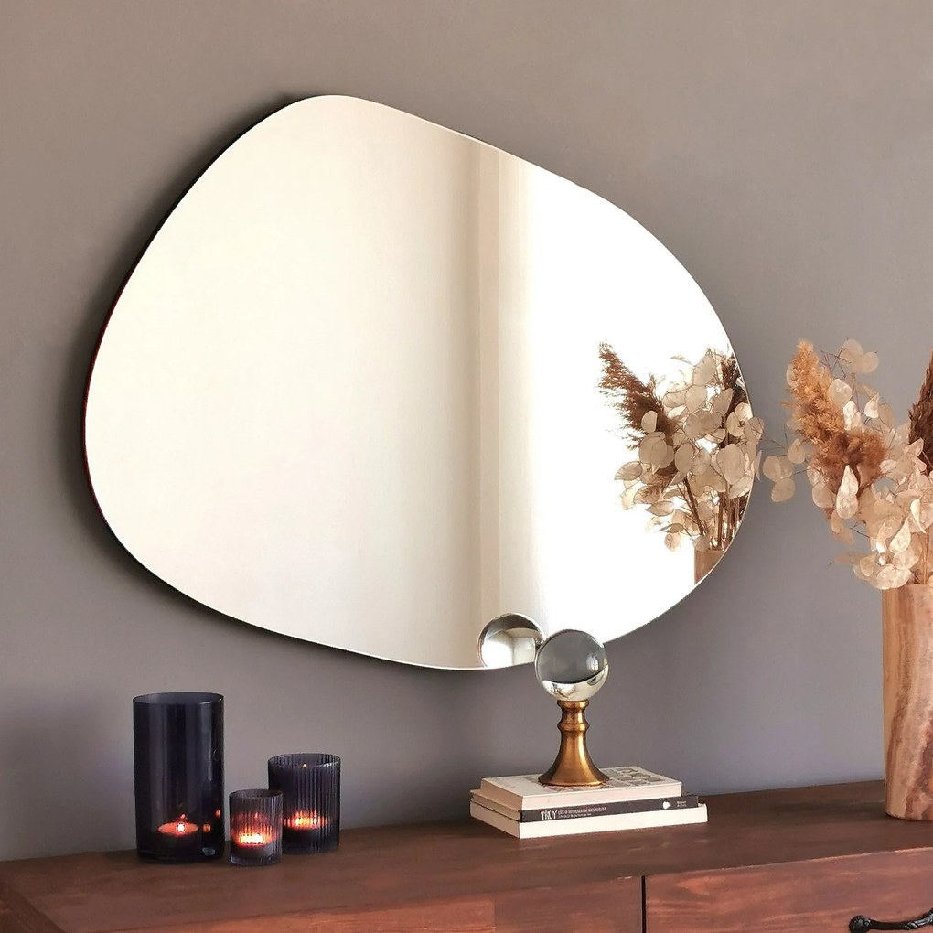 Espelho Gusto – Preto – 55 cm x 75 cm x 2,2 cm