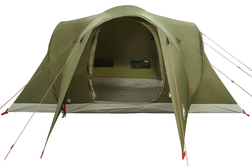 Tenda familiar em cúpula p/ 6pessoas impermeável verde azeitona