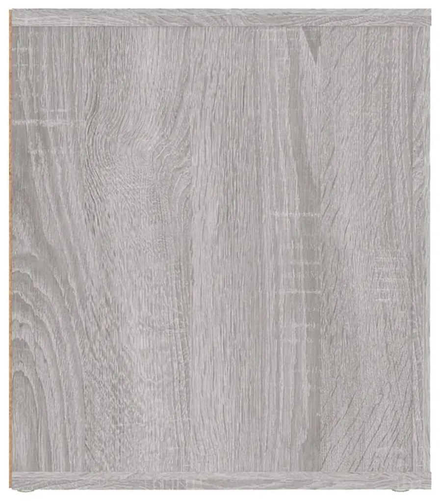 Móvel de TV 100x35x40 cm derivados de madeira cinzento sonoma