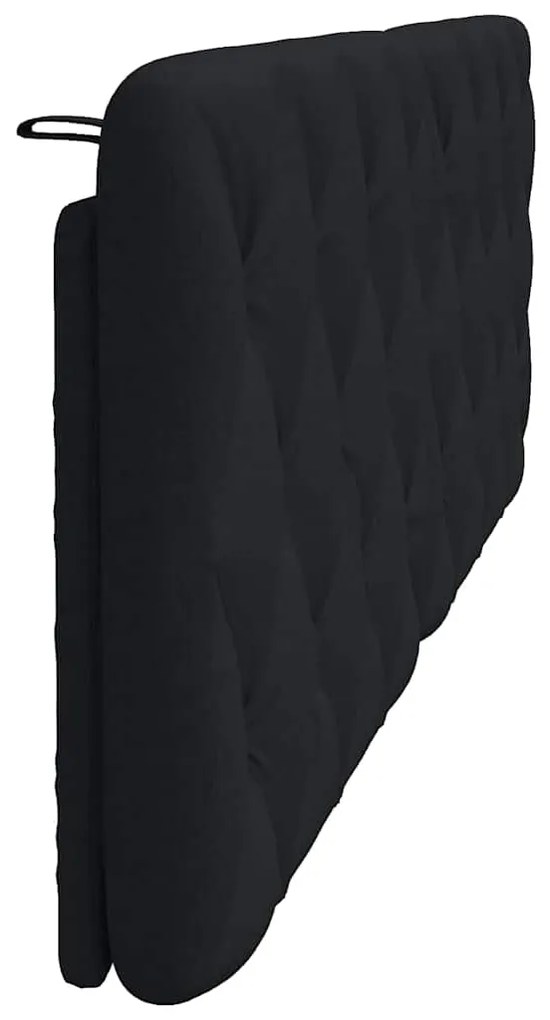 Almofadão de cabeceira 160 cm tecido preto