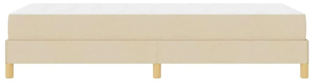 Cama Box Creme, Marrom 90 x 190 cm